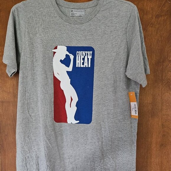 Country Heat Beachbody T Shirt XL - Picture 1 of 3
